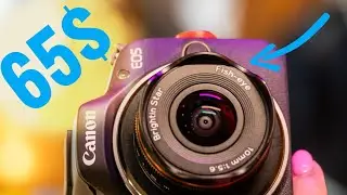 Cheaper lens I EVER USED! - Brightin Star 10mm f5.6 fisheye REVIEW - (with Canon EOS R50)