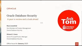 Oracle Database Security - A year in review and a look ahead