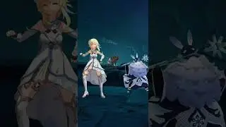 Lumine 🌼 and Abyss Mage 🧙‍♂️ Dancing | Genshin Impact【MMD】|【LUMINE | AETHER】| See Tinh