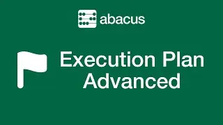 Execution Plan Advanced