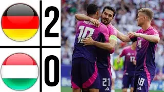 Germany 2-0 Hungary HIGHLIGHTS EURO 2024 / Deutschland 2-0 Ungarn EURO 2024