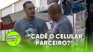 TONINHO TORNADO: PROMOÇÃO DA CAIXA DE CELULAR DEIXA A GALERA FURIOSA! - PEGADINHAS REDETV