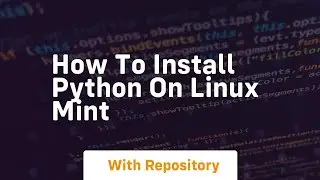 how to install python on linux mint