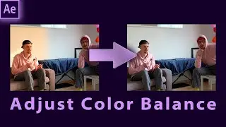 Adjust Color Balance in Adobe After Effects