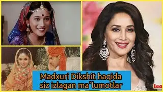 Bollivud yulduzi Madhuri Dikshit 54 yoshda: Aktrisa haqida qiziqarli faktlar (MADHURI DIXIT)