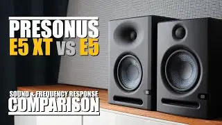 PreSonus Eris E5 XT vs PreSonus Eris E5 (new vs old)  ||  Sound & Frequency Response Comparison