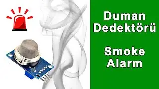 Mq-4 Sensor Duman Dedektörü - Gaz Sensörü