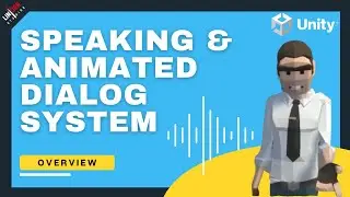 AI Voices and Face Animations for an Easy Dialog System in Unity