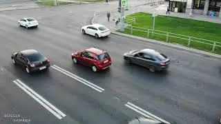 Перекрёсток Московского шоссе с ул. Ново-Вокзальная / Промышленный район / город Самара