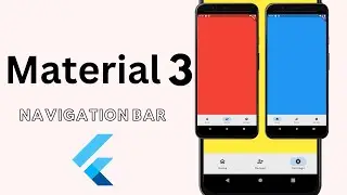 Material 3 Navigation Bar in Flutter | Flutter Tutorials