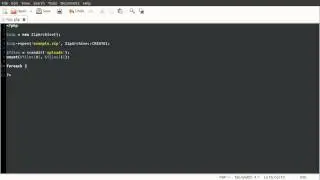 PHP Tutorial: Creating .zip files [part 01]