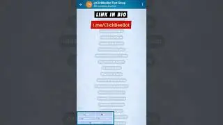 See the Magic Of @ClickBeeBot In Action | Telegram Group Growth Bot