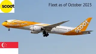 Scoot Fleet as of October 2023