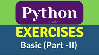 Python Exercises with Solution | Learning | python programming | Python Shorts 