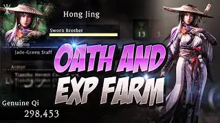 The BEST Way To Farm OATH For Hong Jing & TONS Of EXP In Wo Long Fallen Dynasty