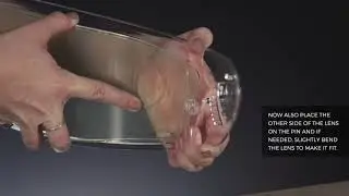 How to install the Pinlock Lens
