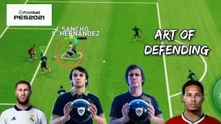 Defending Is An Art |Art of Defending in pes 2021|How to  Defend in pes2021|