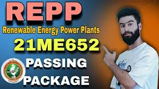 21ME652 Vtu Important Questions | Renewable Energy Power Plants| Open Elective