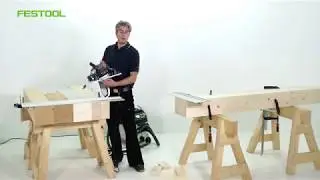 Festool TV. Выпуск 103 - Цепная пила UNIVERS SSU 200. Торцевание балки перекрытия
