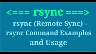 MoreInfo - Part 17 - Copy and Rsync Commands for files in linux - New Video 2023