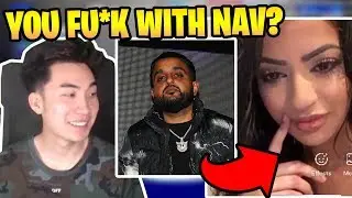 OMG! RICEGUM CALLS NAV'S SIDEPIECE ON STREAM (RICEGUM CALLS ANEEQAFARID)