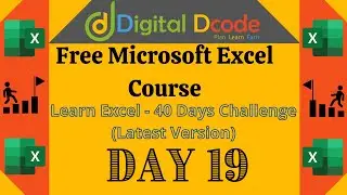 Microsoft Excel Free Training  | Excel Average Function | How to get AVERAGE in Excel?