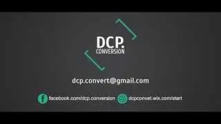 DCP Conversion / Create DCP