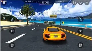 Real Car Racing - Audi R8 - Drift Car Racing - Crazy Max Speed - Android Gameplay FHD #3