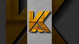 K Logo In CorelDRAW | CorelDRAW Tutorial | #shorts