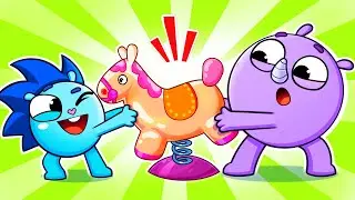 Let's Play Together! 😺👍 | Sharing Is Caring | Kids Songs 🐱🐨🐰🦁 And Nursery Rhymes by Baby Zoo