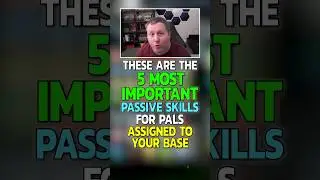Palworld Tips: PAL PASSIVE SKILLS