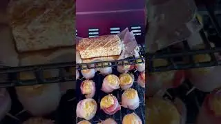 Pigshots and Smoked Cream Cheese On The Portable Pellet Smoker