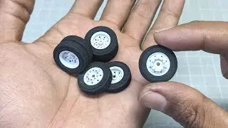 How to make wheels for miniatures