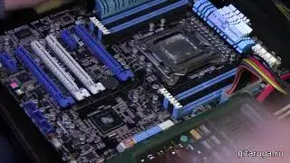 Asus p9x79 pro стартовала только после прогрева феном