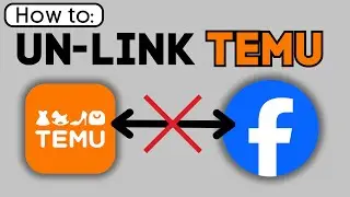 How To Disconnect Facebook Account From TEMU