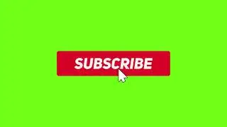 New Green Screen Subscribe Button 2022 | Green Screen Subscribe Button | Subscribe Button