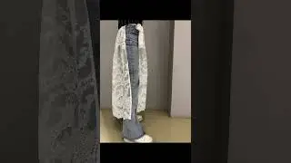 Новая мода: юбки поверх брюк 