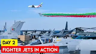 Dubai Airshow 2023 - Fighter Jets In Action!!