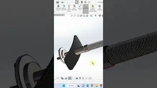 SolidWorks 2023 Metal Material Construction Design #shortvideo #shorts #short #solidworks