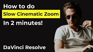 How to ZOOM in Davinci Resolve 19 | Tutorial