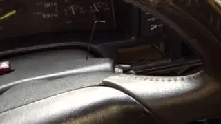 Chevrolet ignition lock cylinder replacement (easy way)