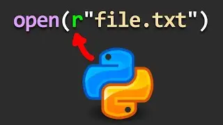 What does this "r" mean in Python?