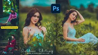 Outdoor Photo Editing Camera Raw Presets । Photoshop Presets