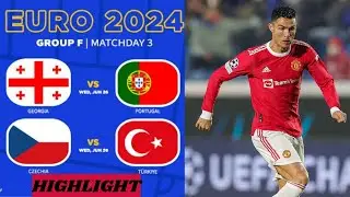 Georgia vs Portugal 2-0: UEFA Euro 2024 – Best Moments and Analysis || UEFA Euro | 27th June 2024