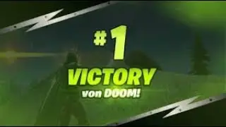 I GOT DOOM ISLAND IN FORTNITE TRYING TO GET VICTORY VON DOOM