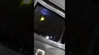 Сварка чугунного колектора в среде аргона .