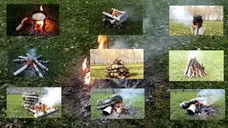 Типы и виды костров Преимущества и недостатки