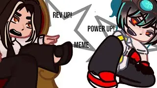REV UP, POWER UP! meme ft: Rei and Misaki!! Chainsaw Man OCs 💯💥