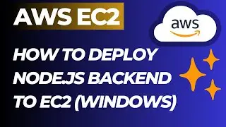 Deploy Node.js Backend on AWS EC2 Instance (Windows)