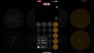 iOS 18: Apple updated the calculators app to be more powerful.  #apple #ios18 #iphone #ibad
